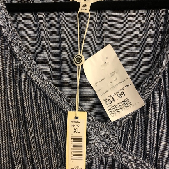 Bohemian maxi dress size XL BNWT - Picture 2 of 3